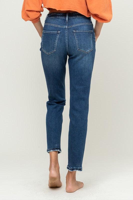 STRETCH MOM JEAN - Lucianne Boutique