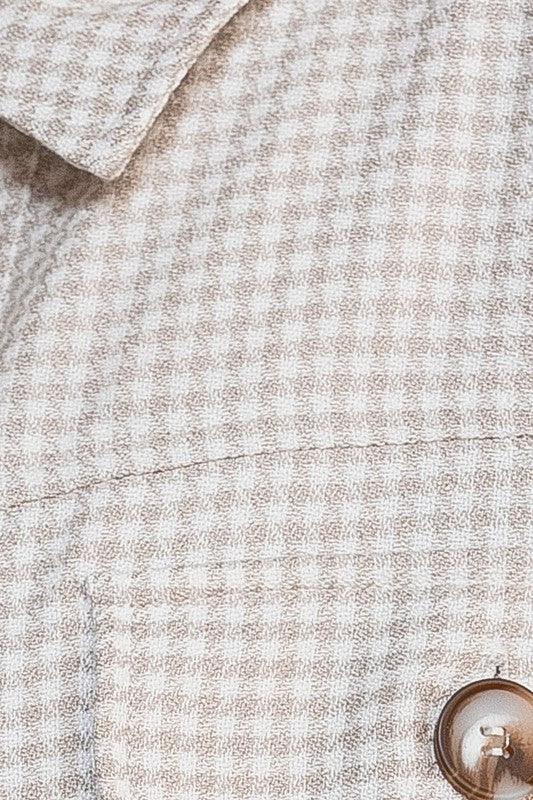 Pocket Detail Oversized Jacket - Lucianne Boutique
