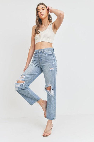 HIGH RISE DAD JEANS