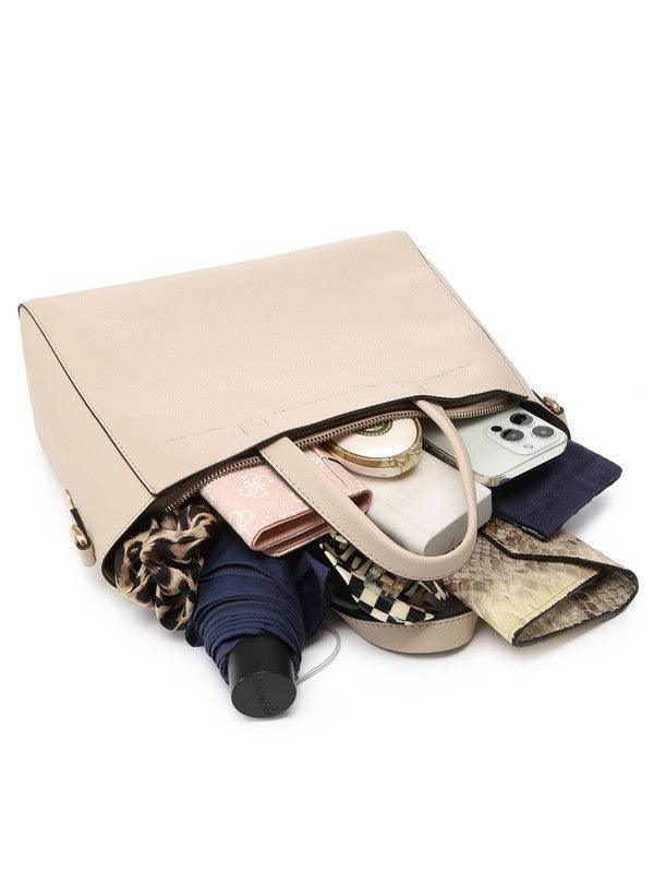 Women Tote purse crossbody W inner detachable bag - Lucianne Boutique