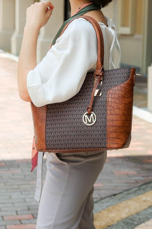 MKF Shonda Tote with Cosmetic Pouch & Wristlet Mia - Lucianne Boutique