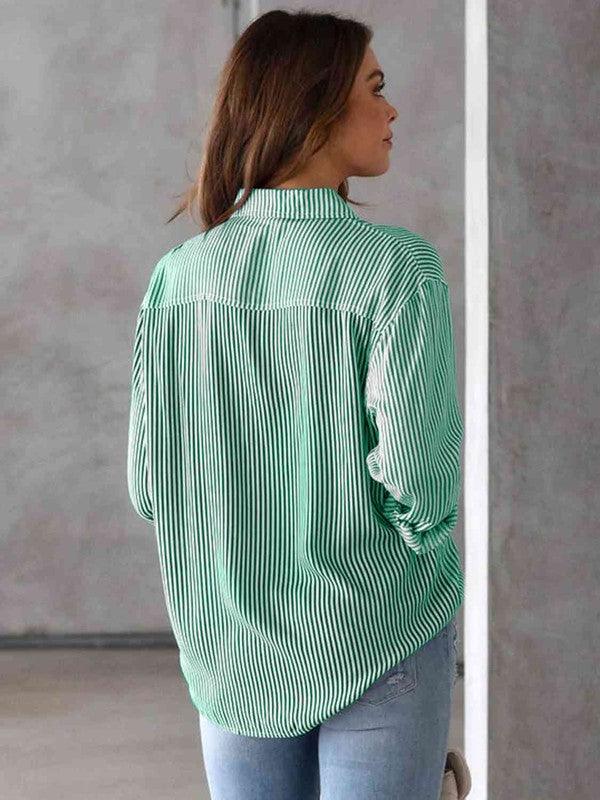 Aussie Collared Neck Shirt - Lucianne Boutique