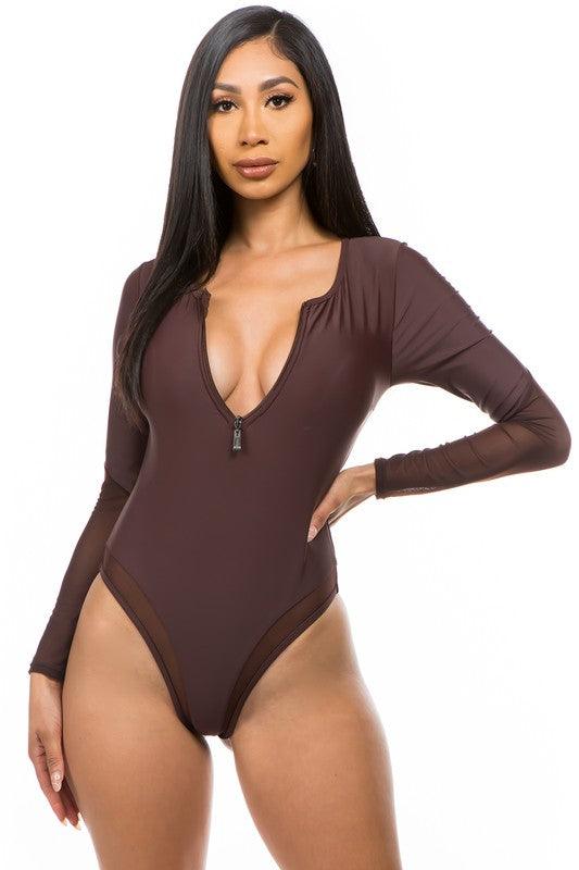 ONE-PIECE LONG SLEEVE - Lucianne Boutique