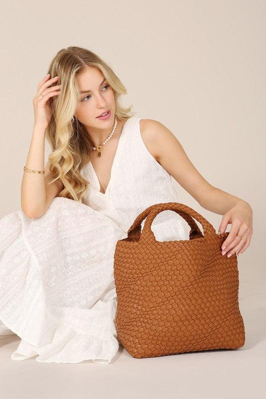 weaving bag medium - Lucianne Boutique