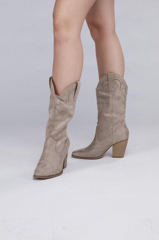 Akito Knee High Heel Boots - Lucianne Boutique