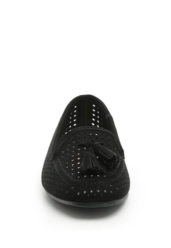 FEET NEST PERFORATED MICROFIBER LOAFER