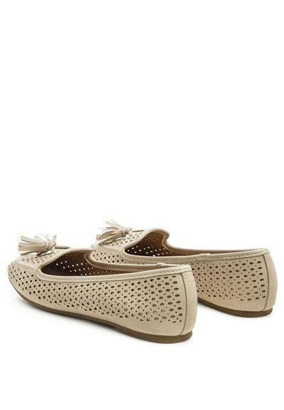 FEET NEST PERFORATED MICROFIBER LOAFER