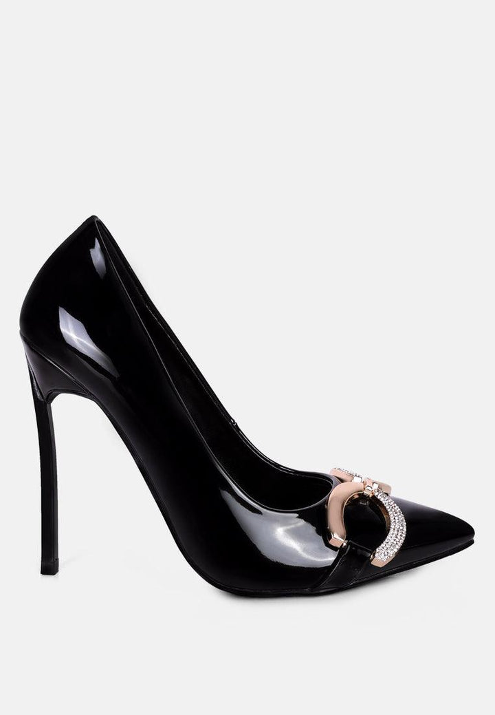 cocktail buckle embellished stiletto pump shoes-22