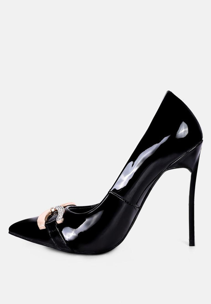cocktail buckle embellished stiletto pump shoes-24