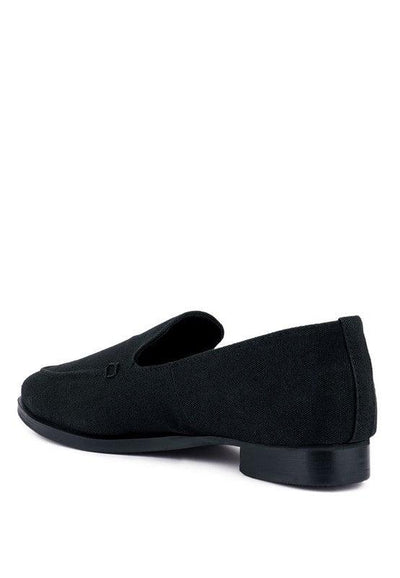 BOUGIE Organic Canvas Loafers - Lucianne Boutique
