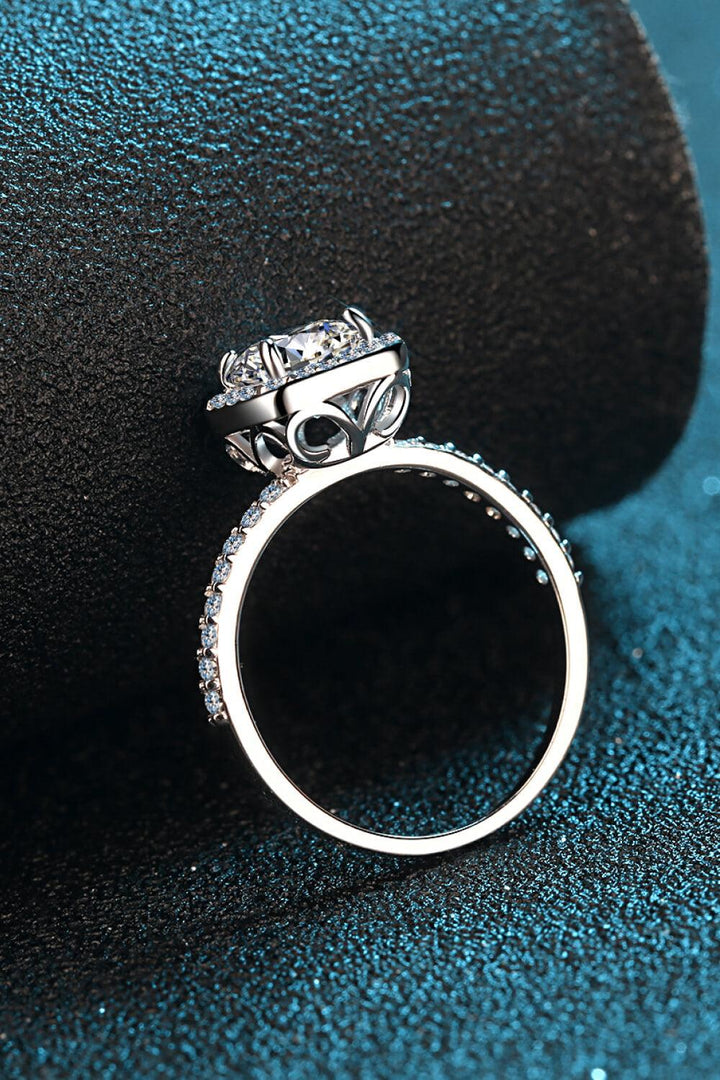 Square Moissanite Ring - Lucianne Boutique
