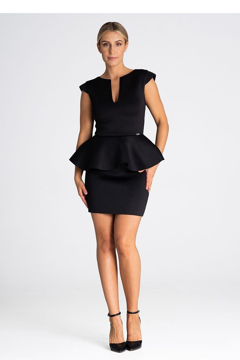 Dress Sukienka Model M975 Black - Figl - Lucianne Boutique