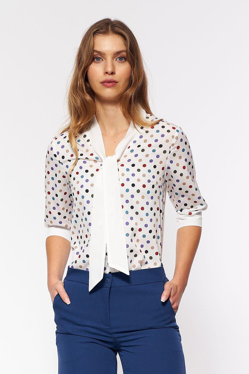 Short sleeve shirt model 163840 Nife - Lucianne Boutique