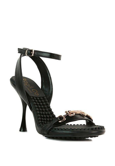 DAENERYS Mid Heeled Sandals - Lucianne Boutique