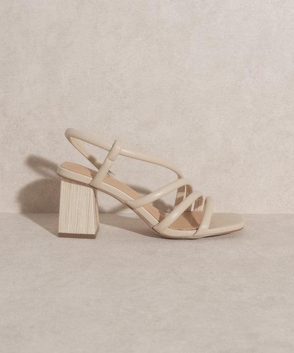 OASIS SOCIETY Ashley   Wooden Heel Sandal - Lucianne Boutique