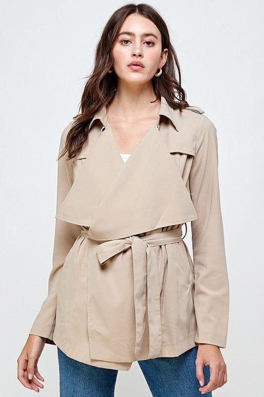 Trench Coat Jacket - Lucianne Boutique