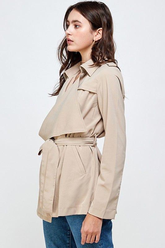 Trench Coat Jacket - Lucianne Boutique