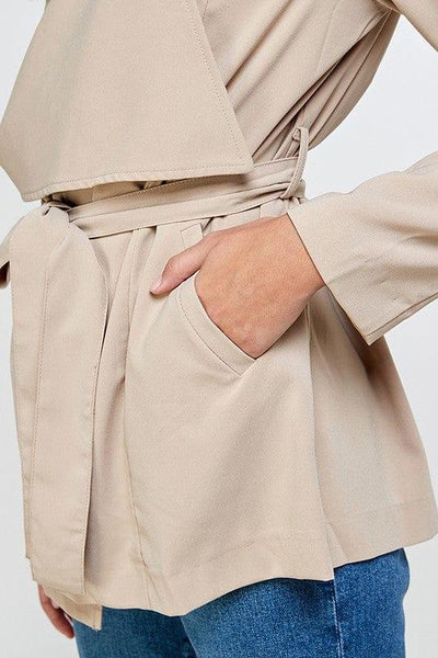 Trench Coat Jacket - Lucianne Boutique