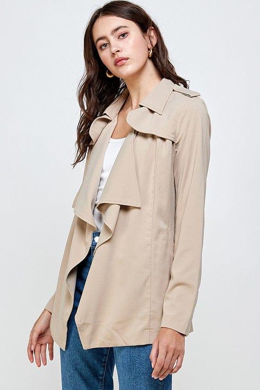 Trench Coat Jacket - Lucianne Boutique