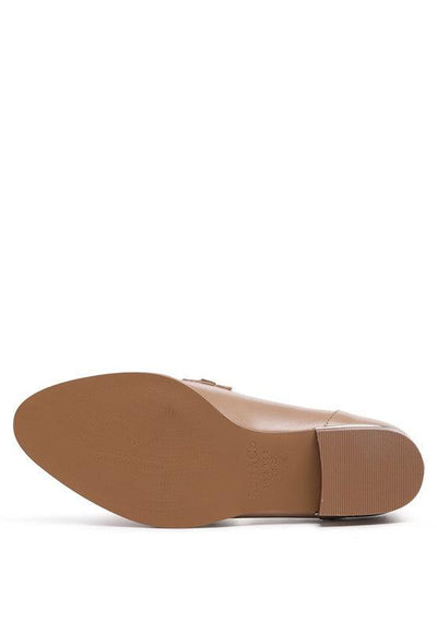 POLA Leather Horsebit Loafers - Lucianne Boutique